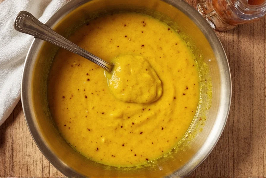 Tacos topped with Peruvian yellow pepper sauce