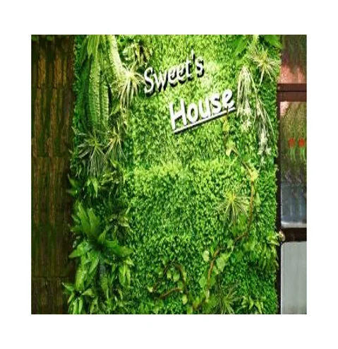 

aluminium hedge frame artificial plant wall butter cup wall panels artificial grass