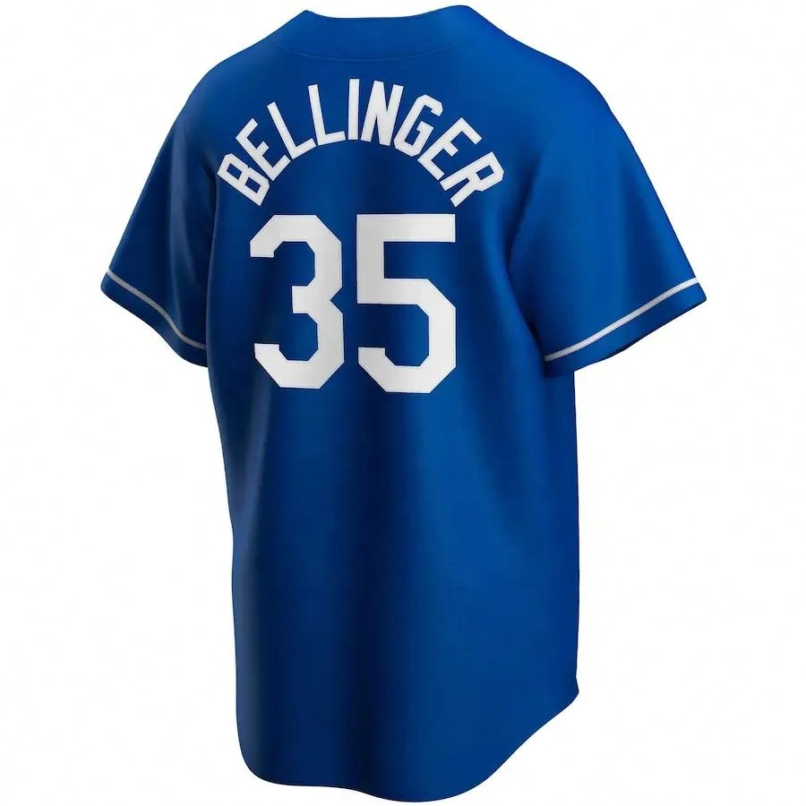 

Customize Men's Los Angeles City Baseball Jersey #35 Bellinger #50 Betts Cheap White Stitched Dodger Uniform