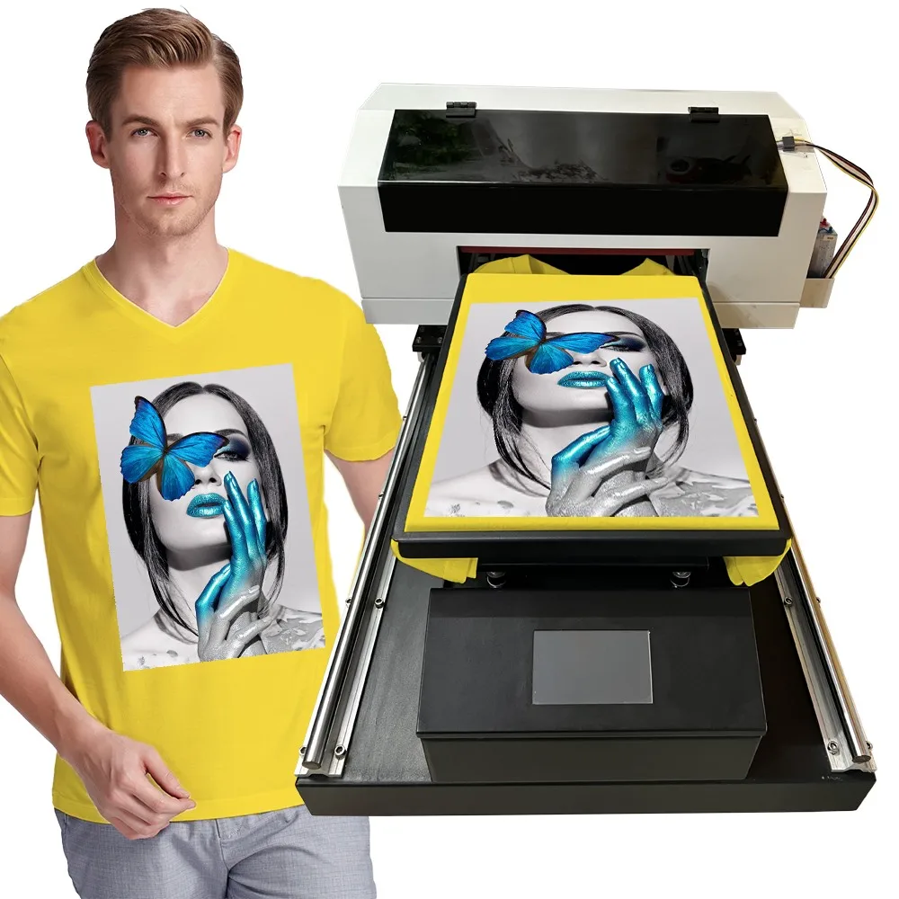 

China T shirt Printer Factory Supplier A3 3050 Size t shirt printing machine for small business for Small Business
