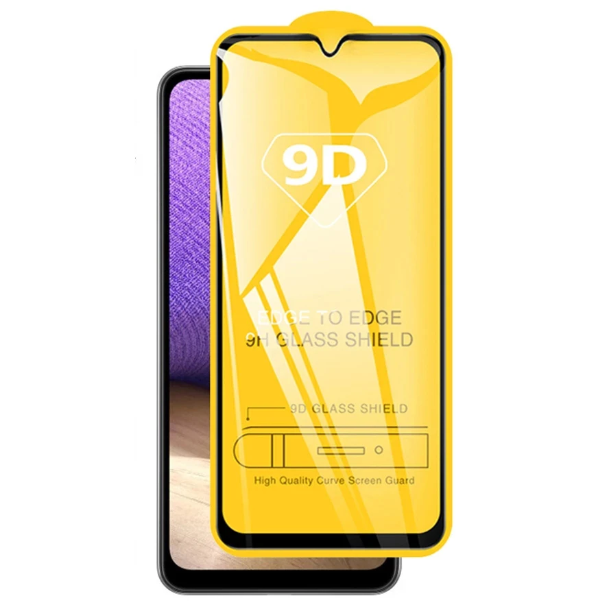 

Full Glue Coverage Explosion Proof Tempered Glass Film For Samsung Galaxy A51 A52 A72 A32 A50 A12 A11 A40 A70 Screen Protector, Hd clear