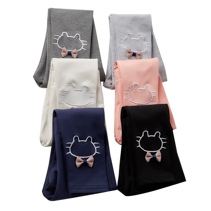 

Girls' Leggings new fashion children's spring and autumn pants thin cartoon Capris