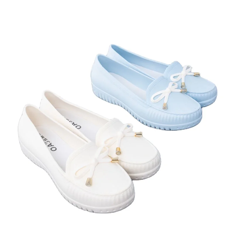 

New Arrival Spring Comfortable Colorful Womens Flat Slip on Shoes for Ladies Work Nurse Flat Shoes