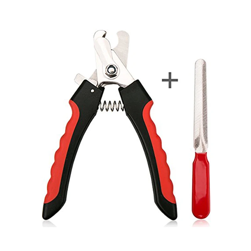 

2021 Hot Selling Pet Products Pet Nail Clippers Dog and Cat Trimmers Grooming Scissors Pliers, Red bule pink
