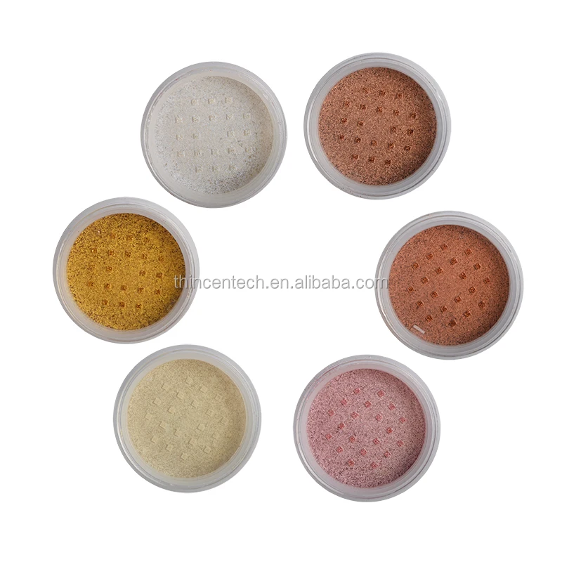 Fashionable Makeup Highlight Powder Private Label Pigmented Loose Highlighter