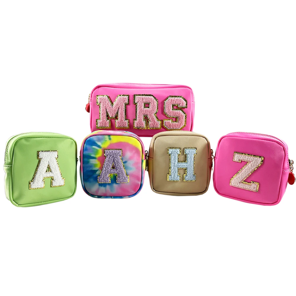 

Fashion Personalized Nylon Pouch Waterproof Cosmetic Bag Make Up Pouch