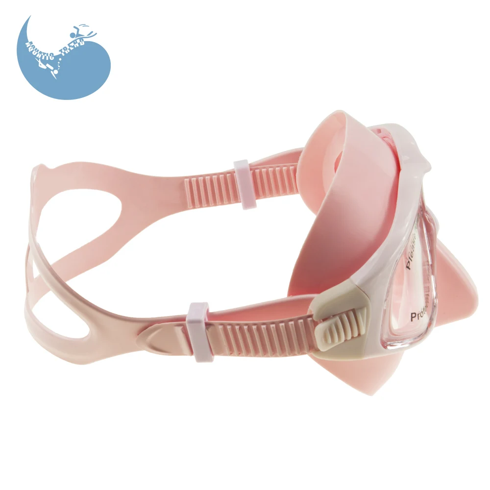 Hot Adult Custom Pink Black White Silicone Anti Fog Soft Diving Snorkeling Scuba Freediving Mask
