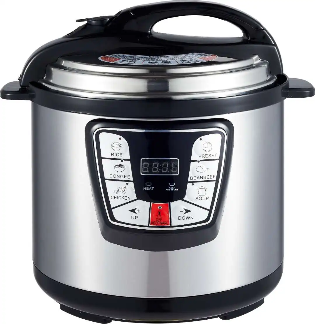 

6L multi function electric pressure cooker pot rice instant cake pot fish meat chicken sauteed model No RPC-0602 6quart