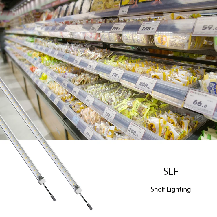 LED Food Cabinet linear shelves light led retail lighting cabinet light