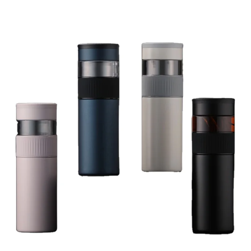 

New Smart Water Bottle with LED Temperature Display Thermo Flask Bottle Tea Cupceramic cup Gift Box, White, blue, black, pink