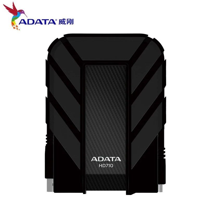 AData New External HDD 1TB 2TB  USB3.1 2.5-inch Portable Hard Drive 4TB Military Standard Shockproof IEC Dustproof