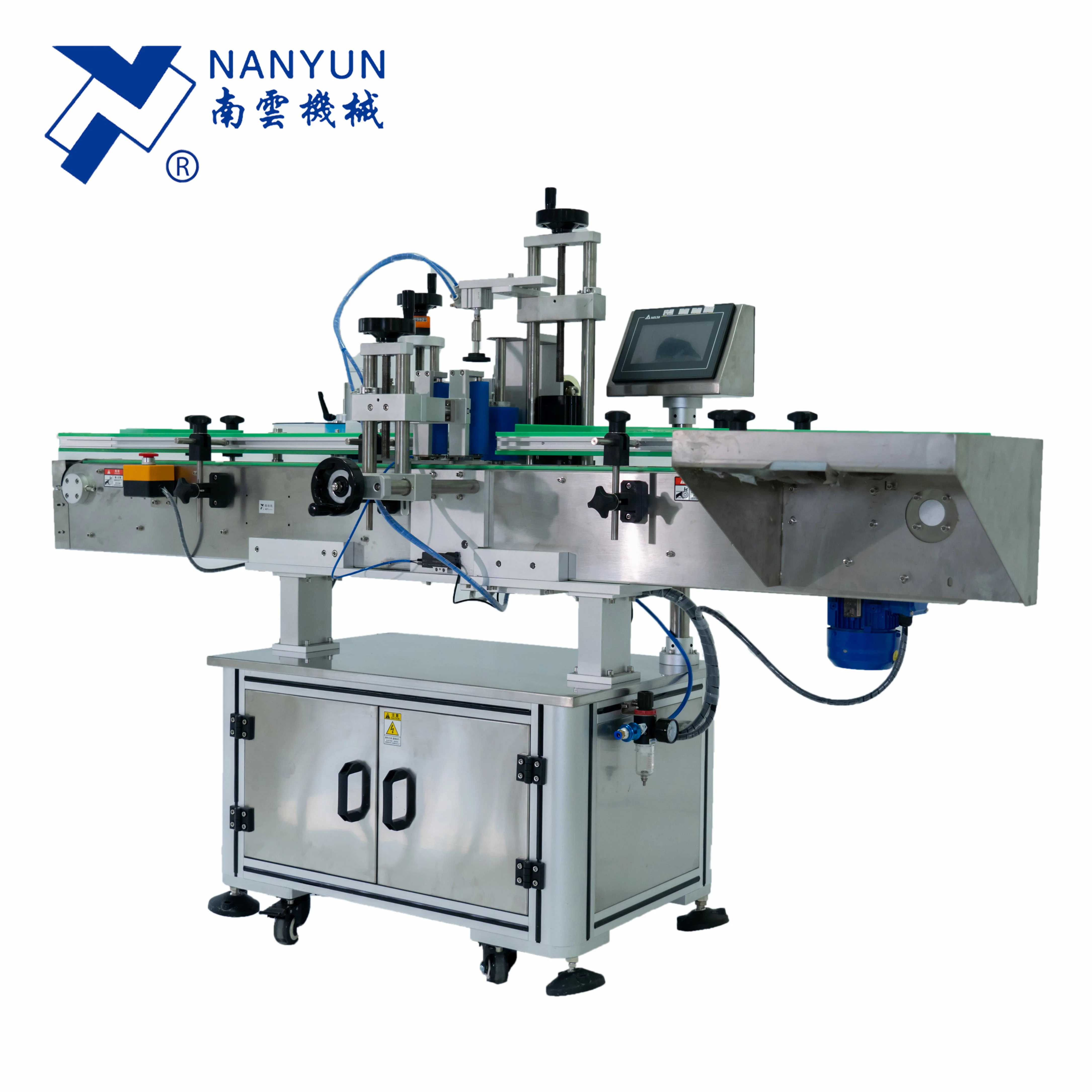 

NY-822B Label Applicator/Labeler Machine For Bottle Filling Capping and Labeling Automation Production Line