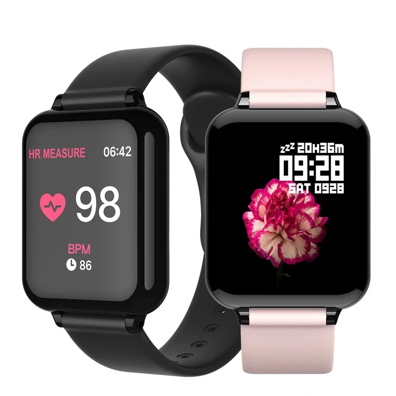 

Aliexpress Hot Mens Smart Watch B57 Hero Band 3 Heart Rate Blood Pressure Sports Relogio Smartwatches Bracelet For Android IOS