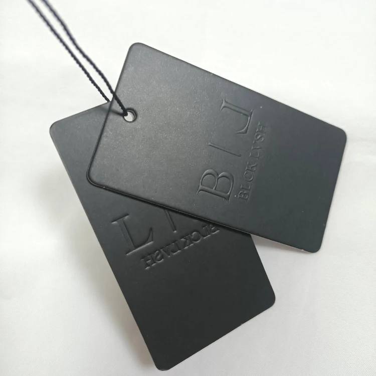 

Custom hangtags for clothing own logo,widely used for hair bundles tags,sunglasses tags, Cmyk