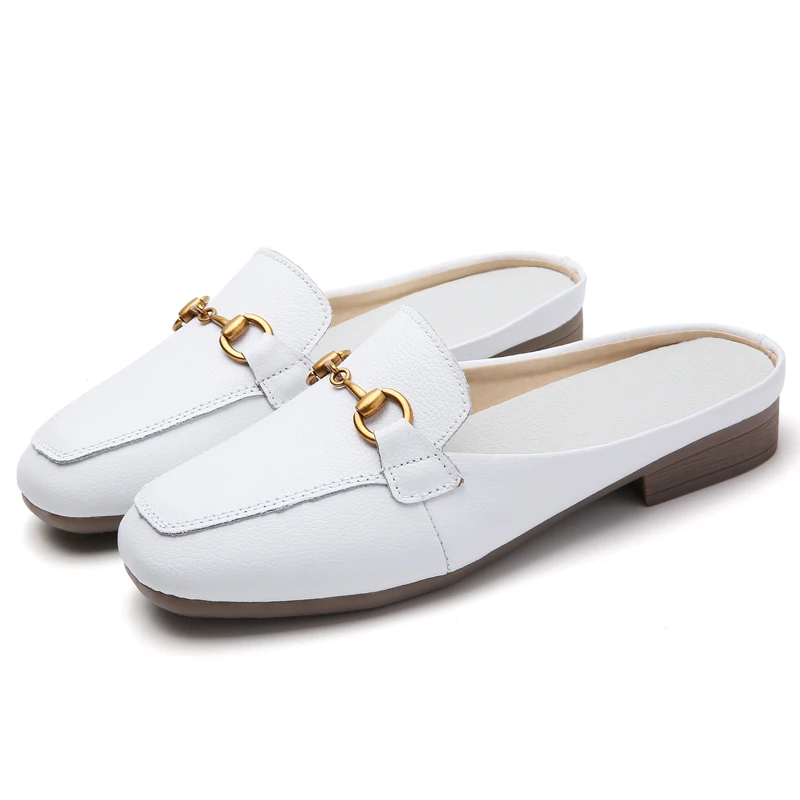 

cow leather flat shoes for women and ladies half shoes for women, Requirement