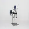 FC202 2L jacketed glass bioreactor cstr