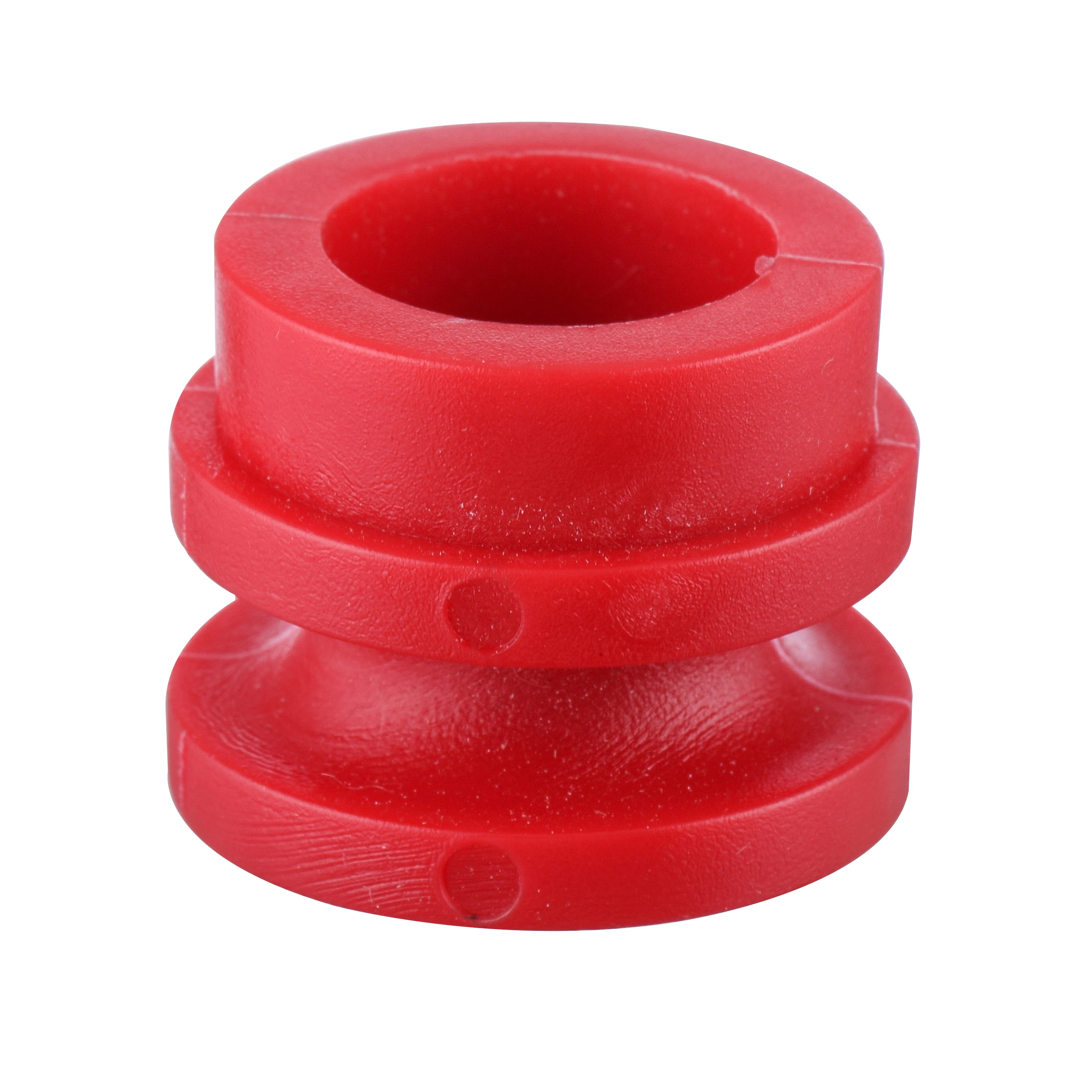 

INS579 Wood Post Bobbin Corner Insulator Electric Fence Wood Post Insulator HDPE Cheap High Quality Farm Fence, Red or customized