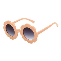 

2019 Fashion Hot Boy Girl Kids Eyewear Children Lovely Baby Sun Glasses Flowers Round Sunglasses