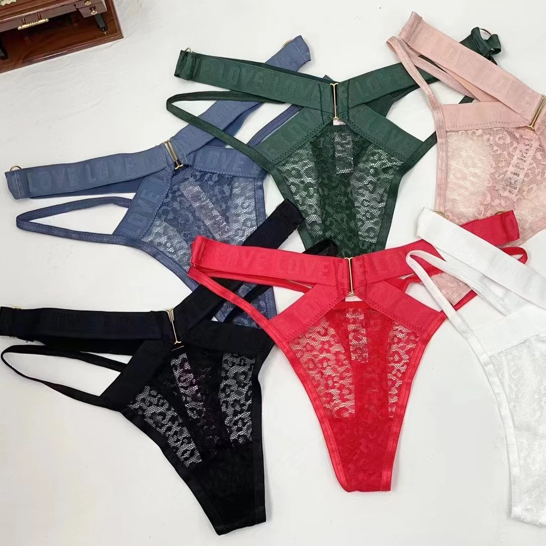 

FINETOO 2022 Hot Selling Women Lace Sexy Panties Wholesale ladies design High Quality Sexy Thong Underwear