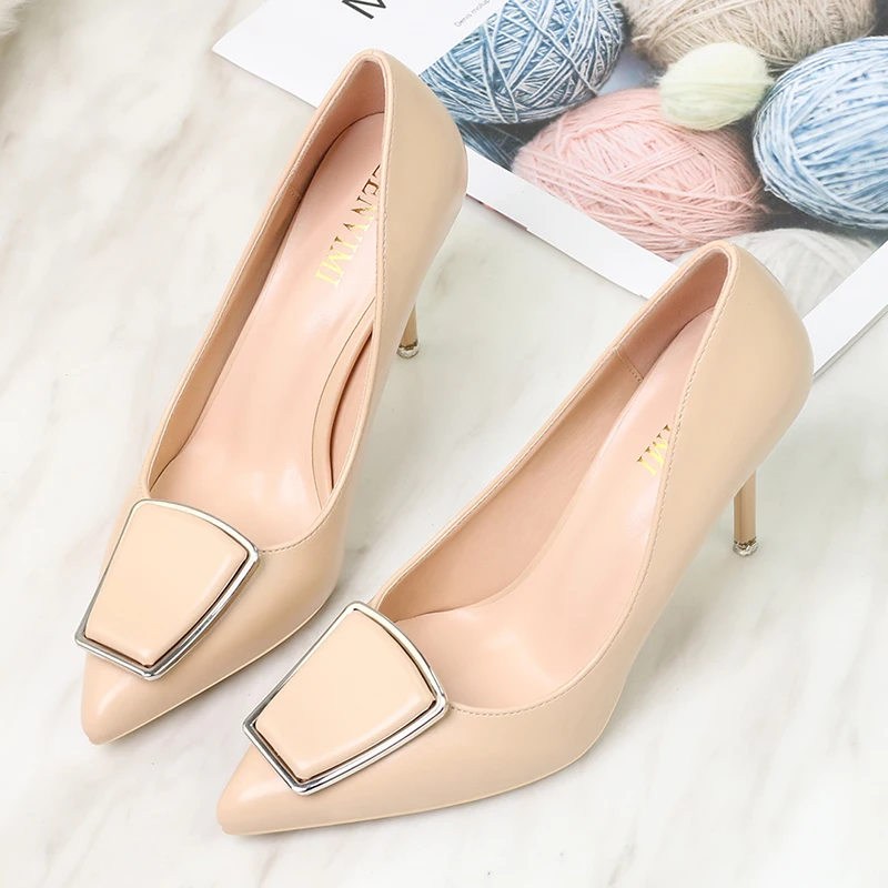 

Ladies Wedding High Heels Wholesale Women Shoes Girls Fancy Block Heel Pumps Shoes