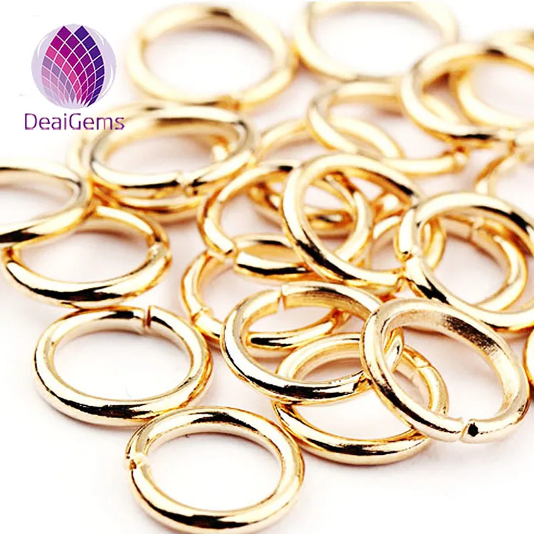 

Wholesale 0.8*5mm DIY jewelry findings accessory stainless steel open jump ring with gold plated, Gold, also have silver,rose gold,gun black,bronze.white