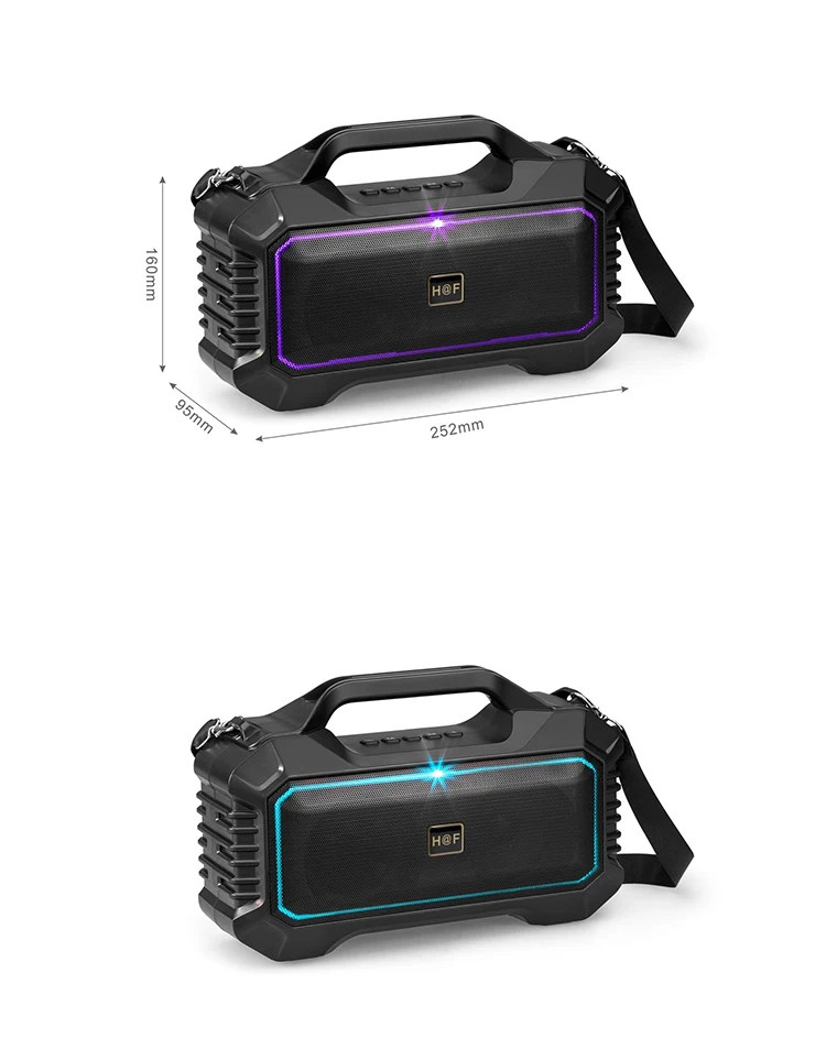 HOLSTEN BOSSEN HF-F916 Portable Waterproof Speaker - ANKUX.COM