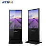 43" Ultra thin floor stand lcd advertising display android tablet touch screen standing digital signage