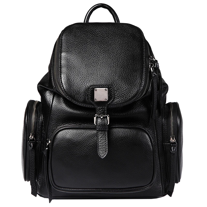 

2021 Cappuccino Newest Backpack Products South Korea Top Cowhide Leather Backpack Fashion Bag Laptop Backpack For Man, More colors are available