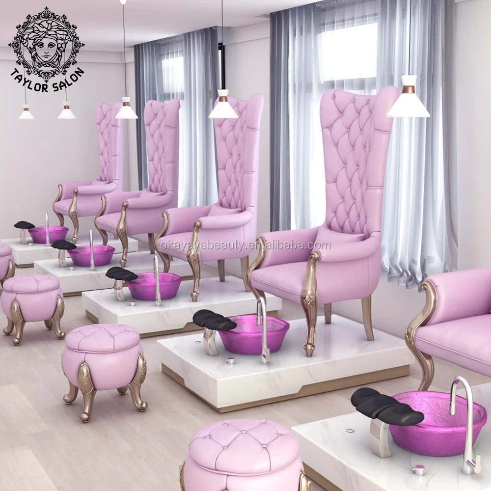 

royal pedicure chair for pedicure and manicure throne pedicure chairs set, Diverse optional