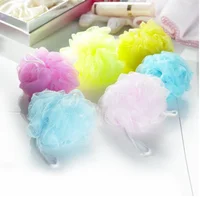 

Factory directly Cleaning Body Shower Sponge PE Mesh Flowers sponge bath ball