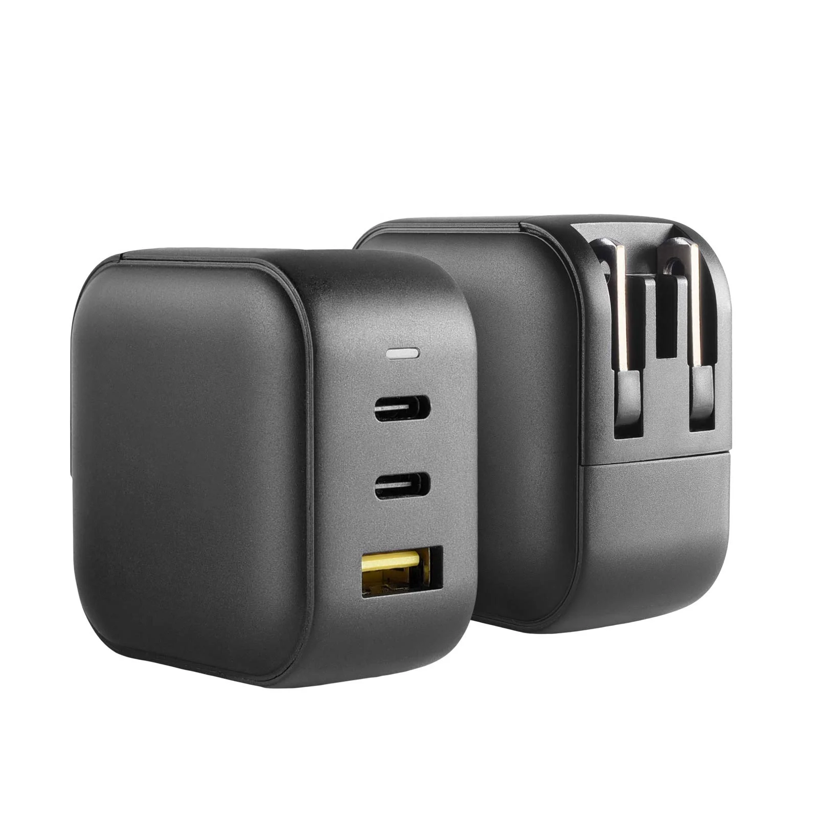 

GaN Tech 65W Universal Laptop/Mobile Phone/Tablet Charger Mini 3-Port PD+QC 3.0 USB C Travel Quick Wall Charger