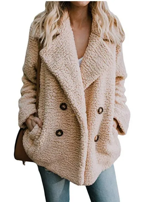 

2020 Winter Warm Thick Cheap Custom Long Women Fleece Jacket