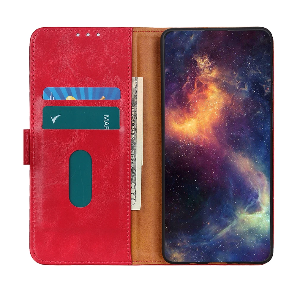 

Bison pattern PU Leather Flip Wallet Case For ALCATEL 1S 2021/ 3L 2021 With Stand Card Slots, As pictures