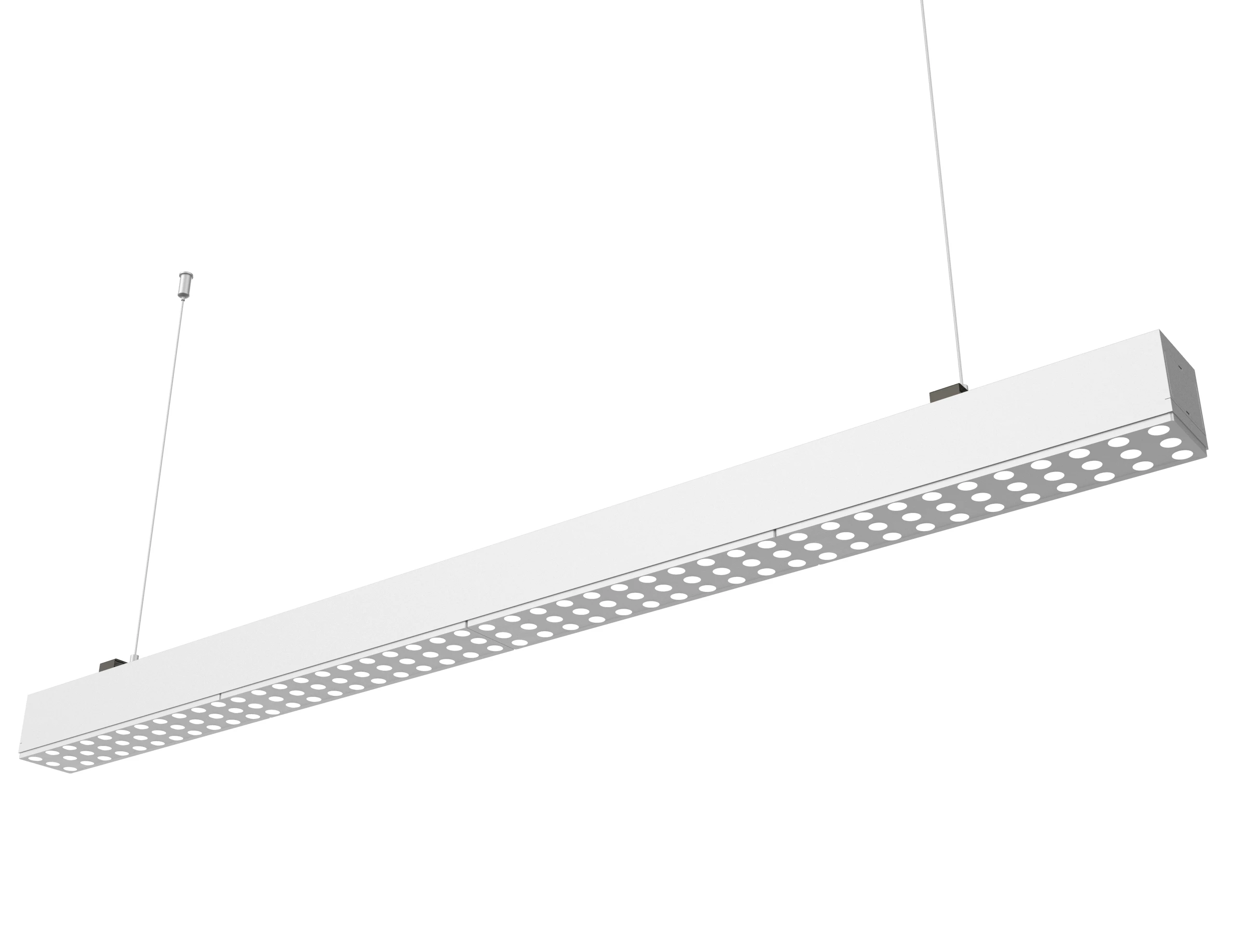 Raw Aluminum Profile 100lm/w 120lm/w Cross Any Shape LED Linear Light with Lens