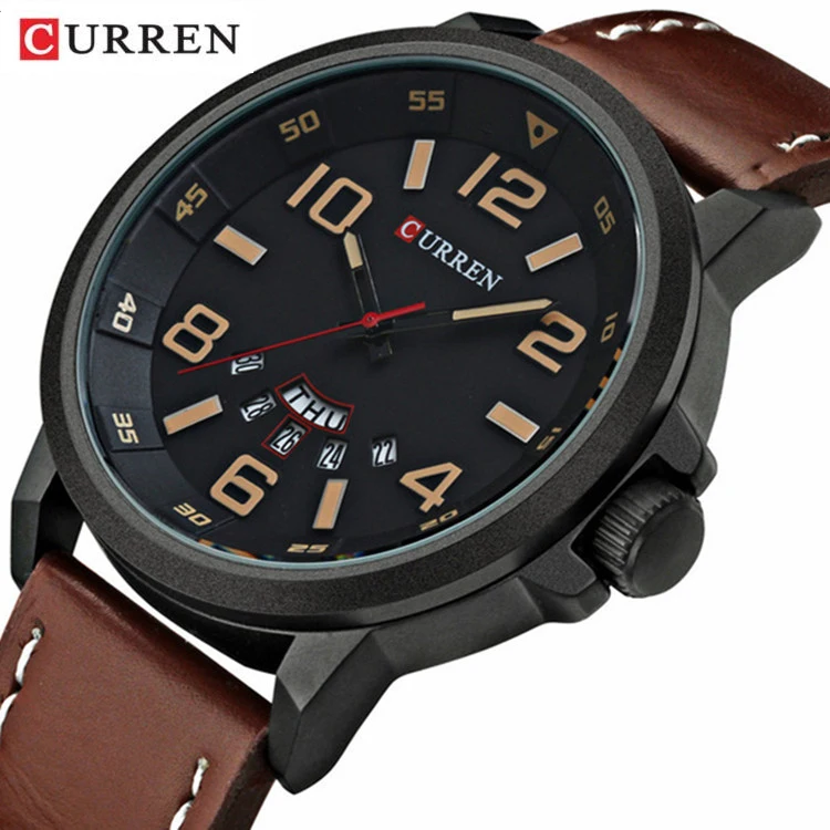 

CURREN 8240 Luxury Casual Men Watches Analog Military Sports Watch Quartz Male Wristwatches Relogio Masculino Montre Homme