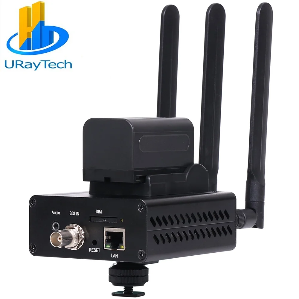 

URay 4G Stream H.265 wifi SDI Video Encoder Transmitter ip encoder live Broadcast