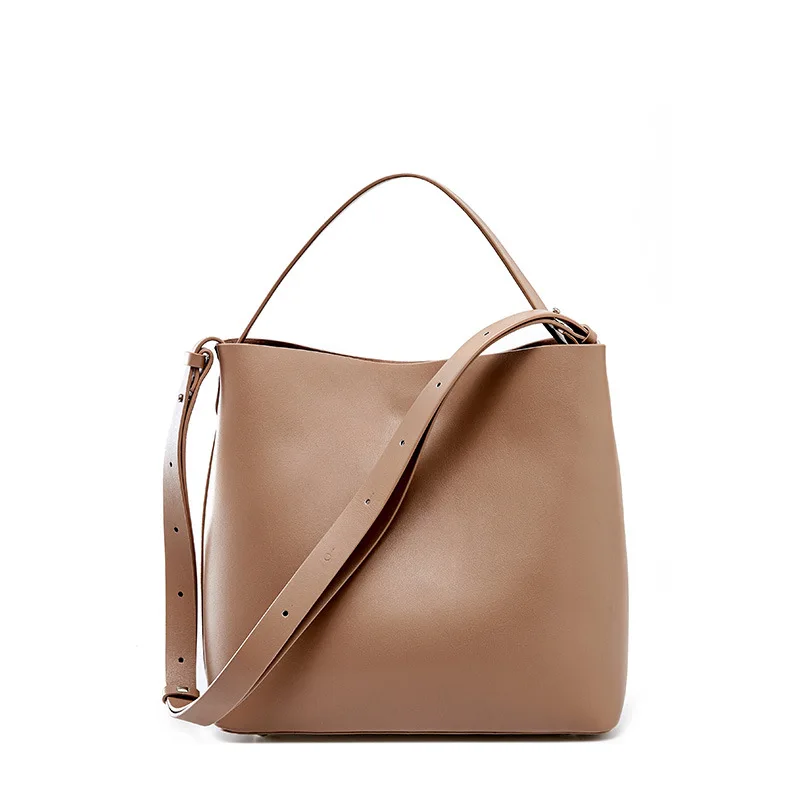 

Casual Shoulder Designer Bags Hand Bags Women Fashion Real Leather Crossbody Handbags, Black, brown, beige