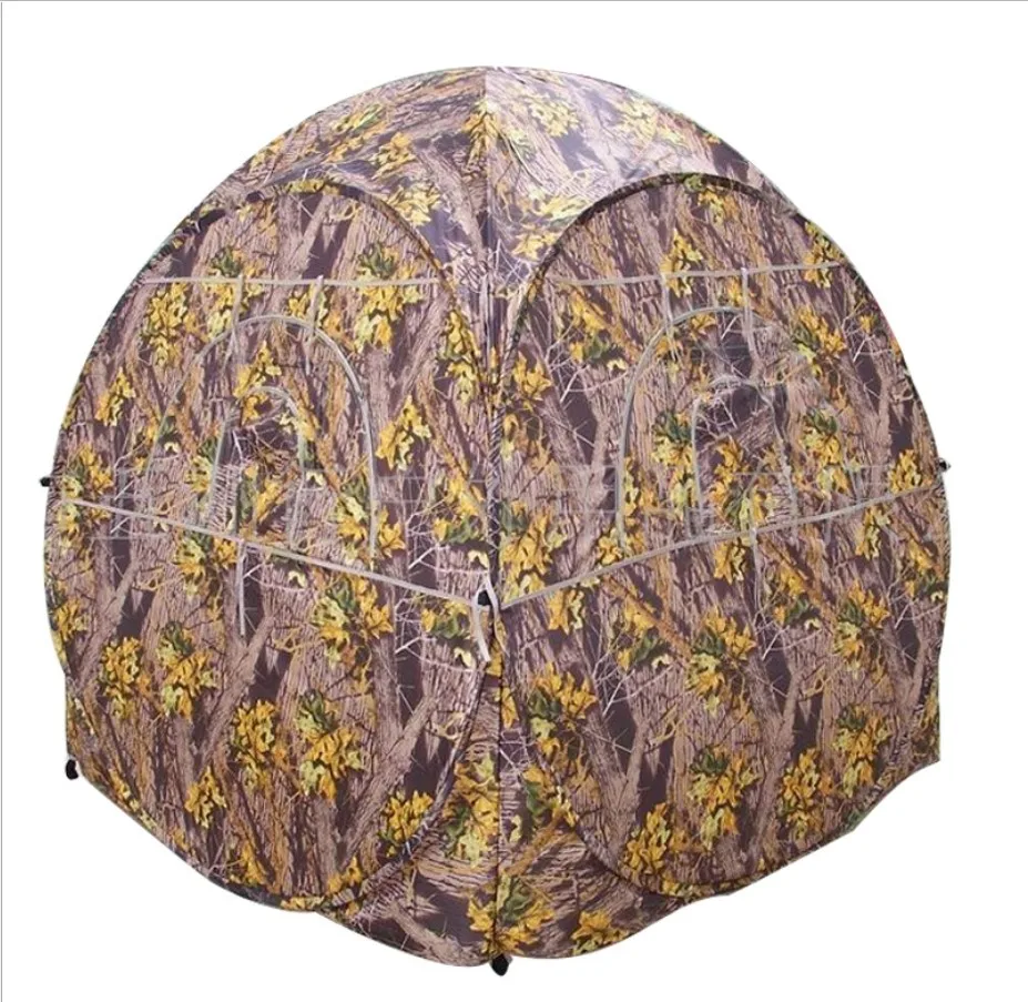

Outdoor Waterproof Sunshade Disguise Tent 2 Person Hunting Tent Camouflage Tent