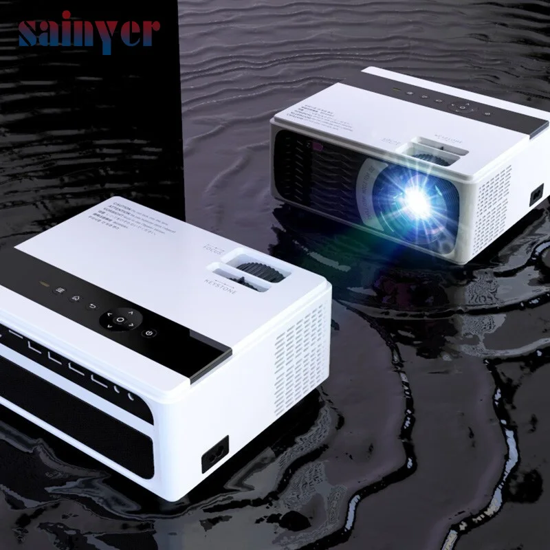

Sainyer CP600 1280*720p Miniature Portable Home Theater Projector with Android OS WIFI Connection ($10 Extra for Android)
