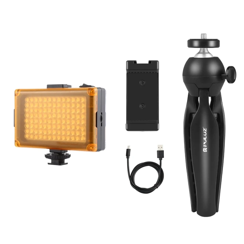 

Factory Price PULUZ Live Broadcast Kits Smartphone Video Light Vlogger Kits LED Light Mic Phone Holder Kit for Vlogger