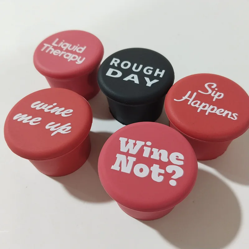 Wholesale Reusable Silicone Sparkling Wine Bottle Cap Replacement Wine bottle stopper Cup