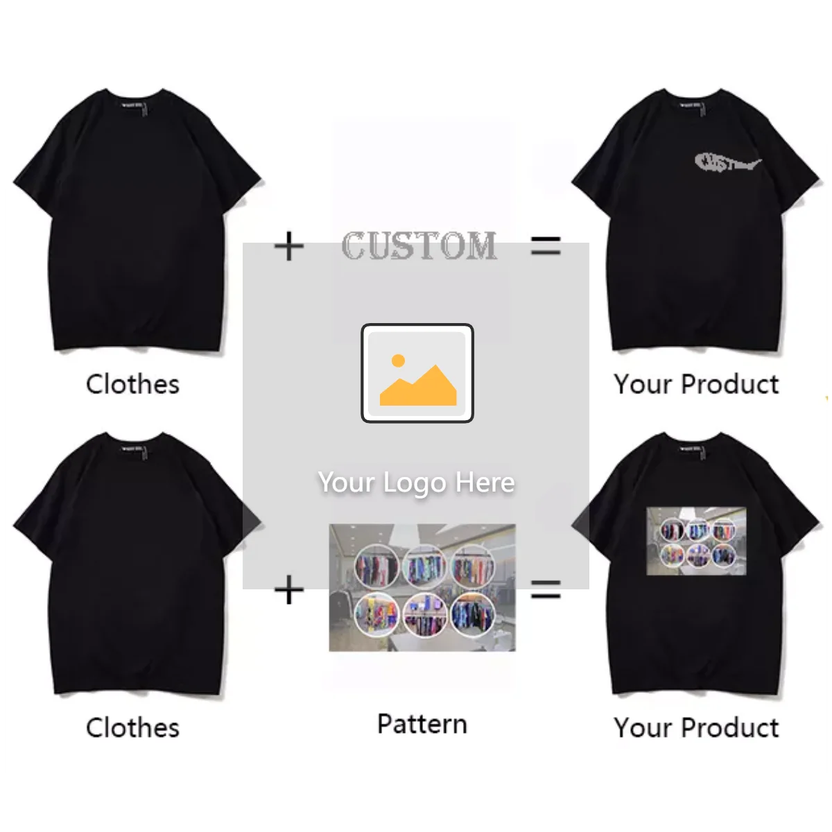 how to shrink a shirt with a logo