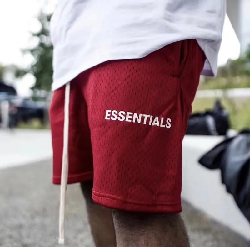 Men's Sports Mesh Shorts Essentials Fear Of God Shorts Hip Hop