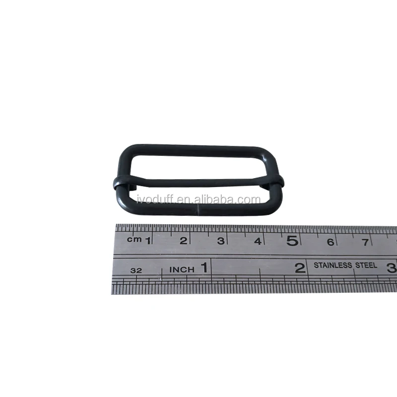 

High quality belt slider in black color/slider belt buckles/adjustable sliders