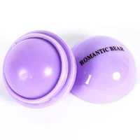 

OEM prirvate label Ball Natural Organic Cute Lip balm for Lips Moisturizing