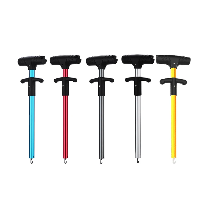 

Customizable logo hook remover fish tools saltwater resistant aluminum hook remover