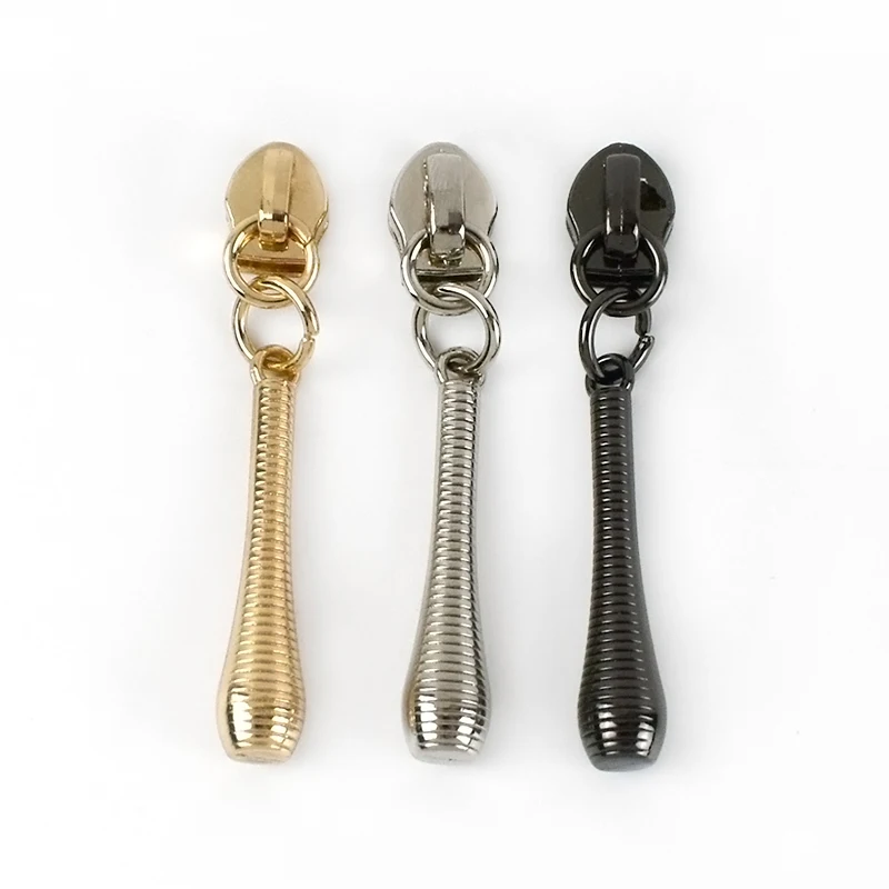 

MeeTee ZT183 5# Zipper Puller for Nylon Zipper Sewing Accessories Handbag Repair Bag Pocket Zip Thread Pendant Zipper Slider