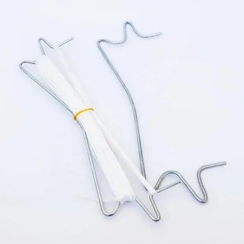 

Galvanized Tomato Hook Anti-aging Tomato Roller Hook Clips for Greenhouse
