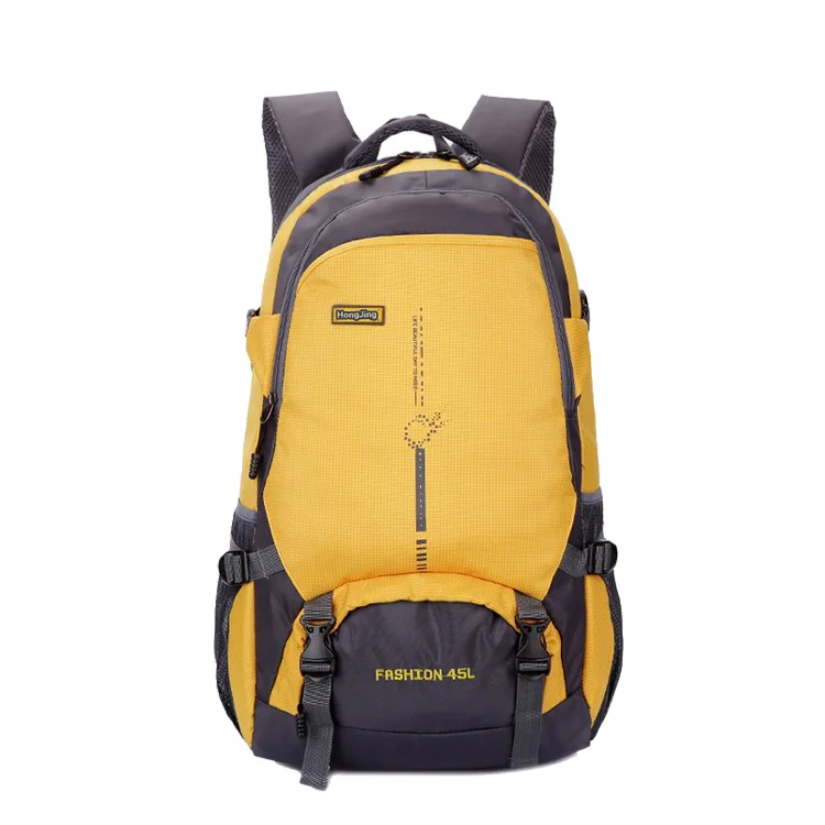 

Waterproof durable large capacity nylon fabric hiking outdoor backpack Wear-resistant hiking backpack
