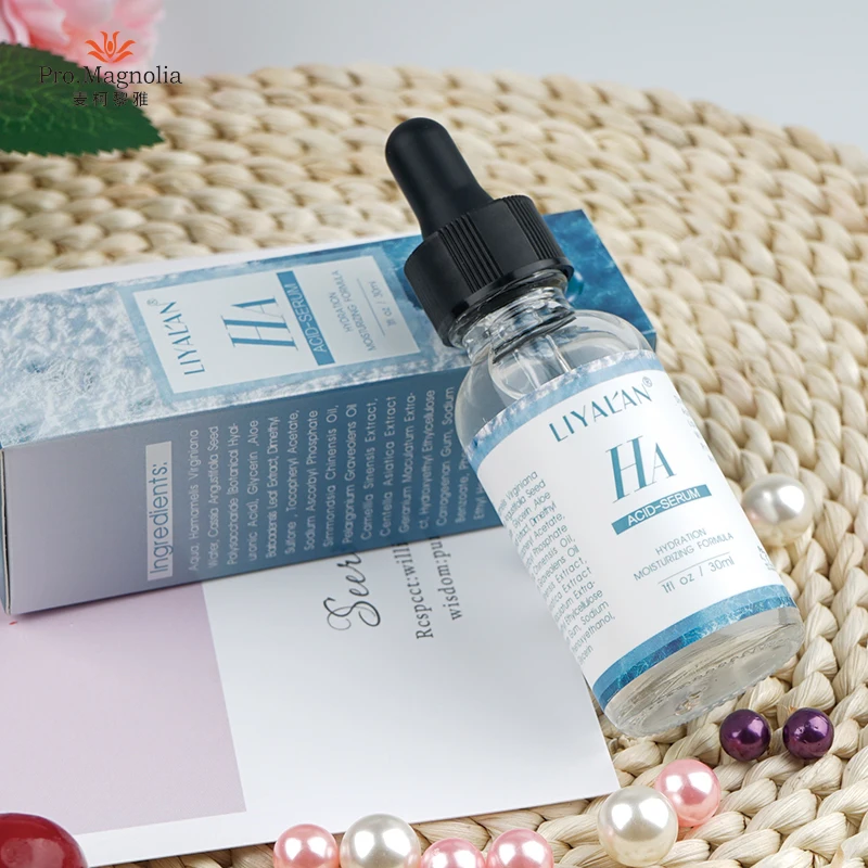 

OEM brand factory wholesale private label skin care organic natural hyaluronic acid serum for face